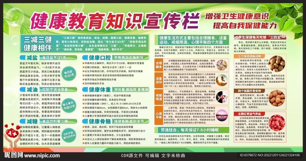 健康教育宣传栏