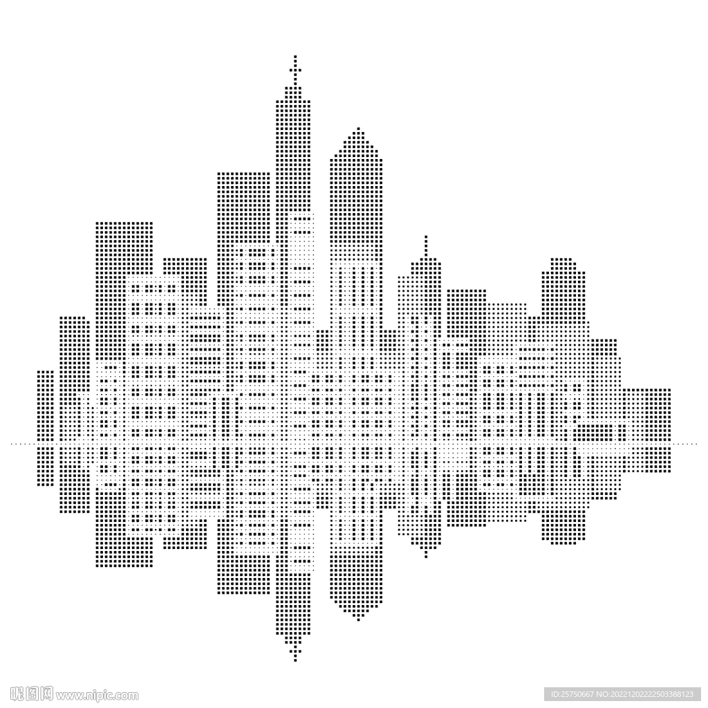 城市点状图