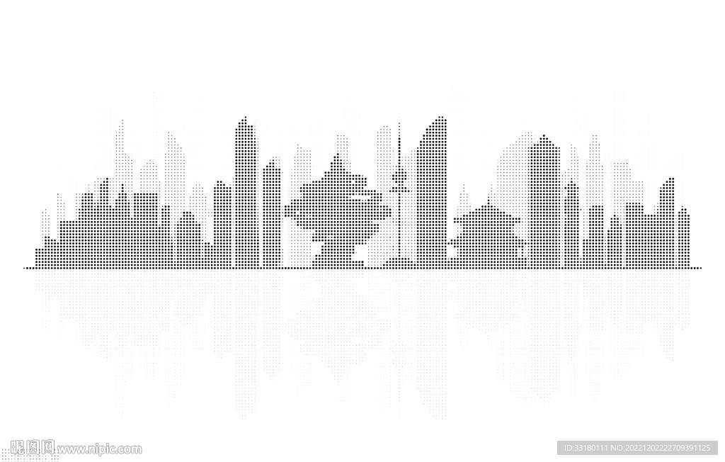 城市激光镂空图案