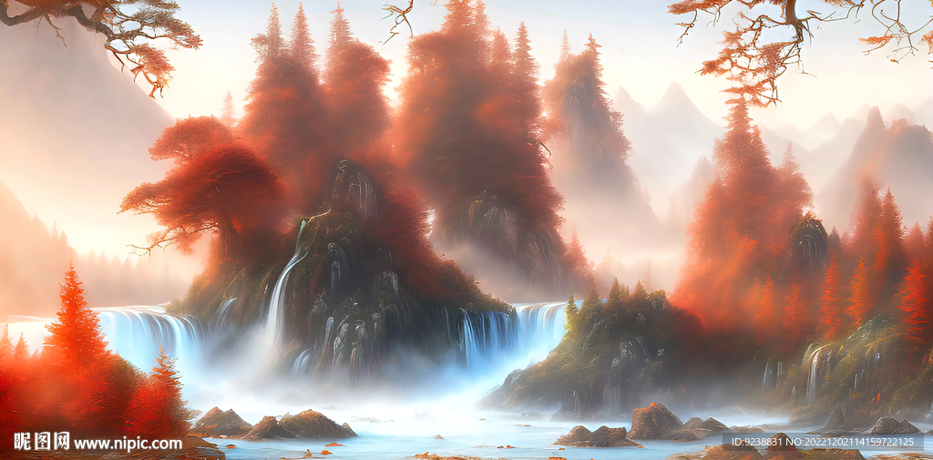 梦幻山水