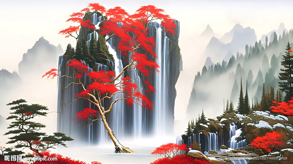 国画山水