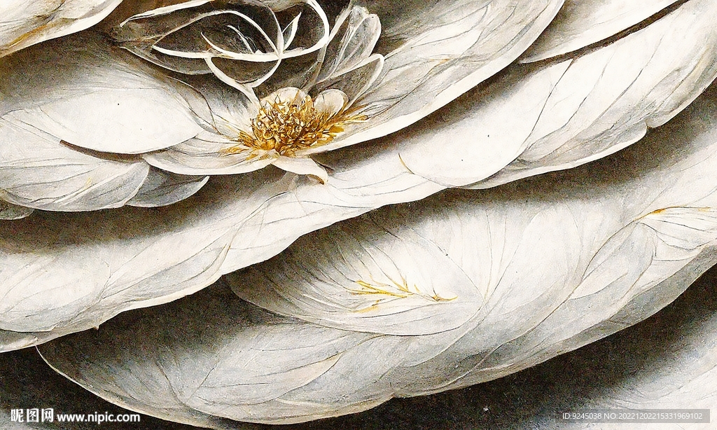 现代北欧抽象植物花卉地毯地垫