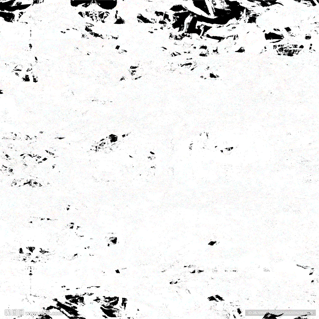 水墨山