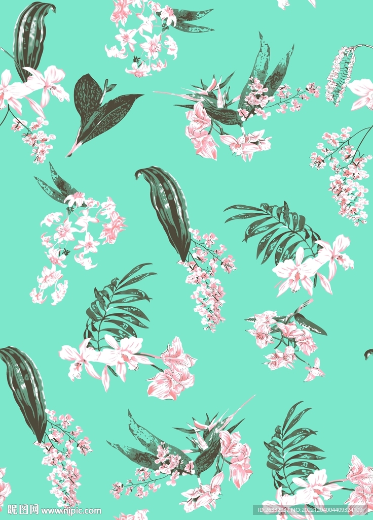 热带花