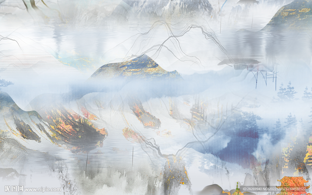 水墨山水 