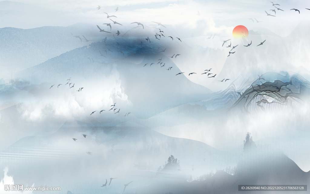 山水 