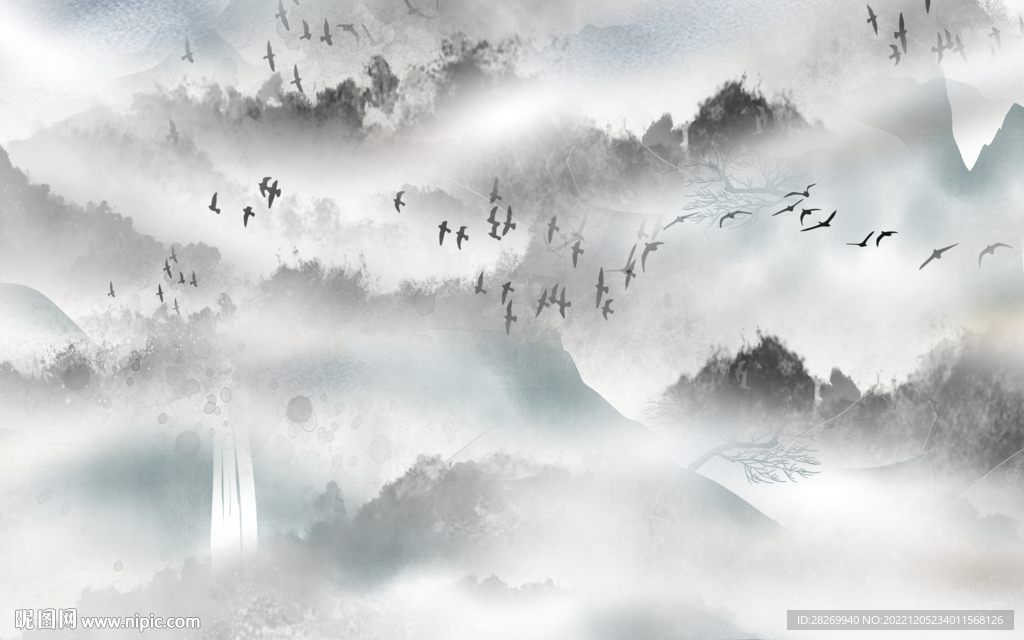 水墨山水