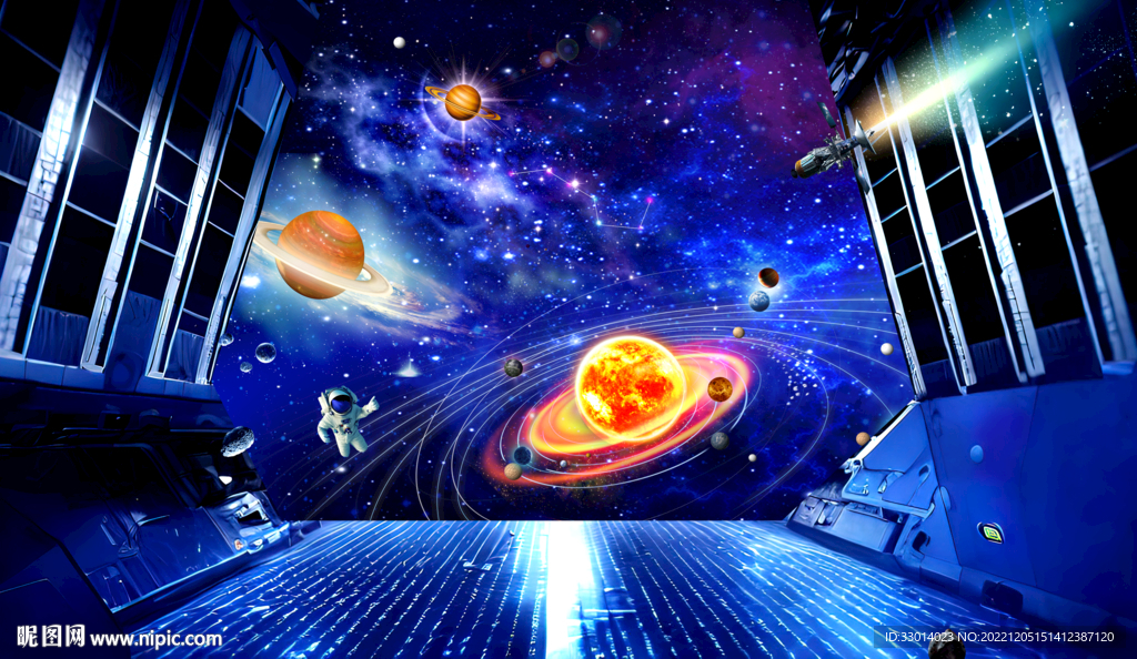 星空立体画