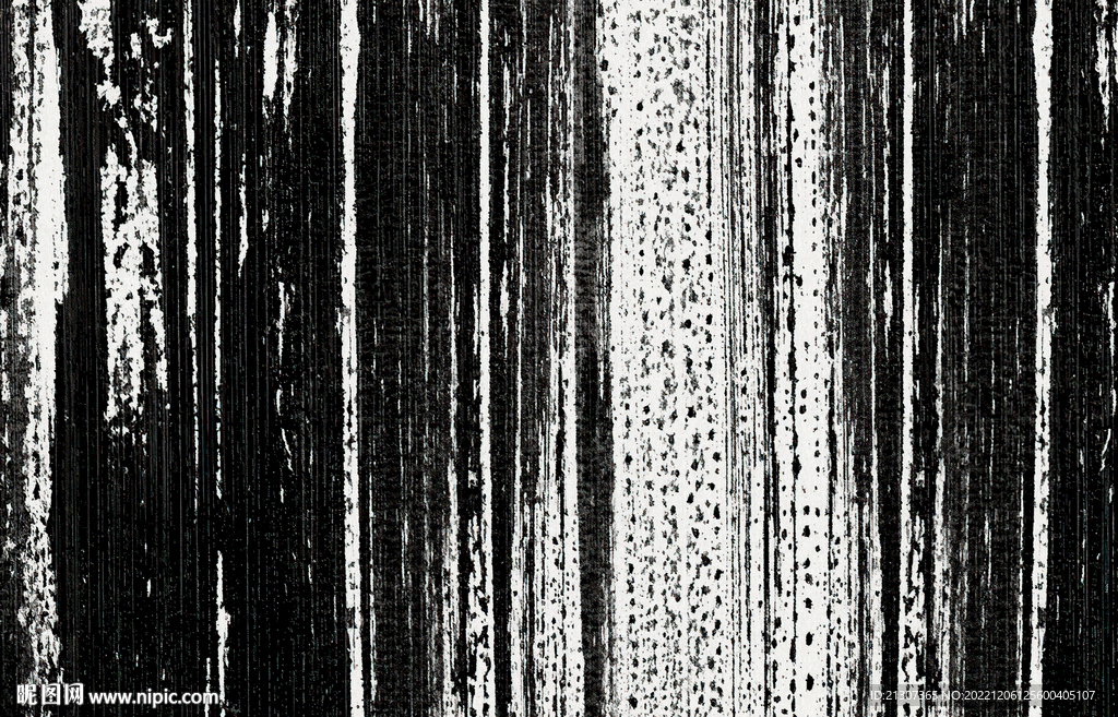 黑色水墨抽象地毯