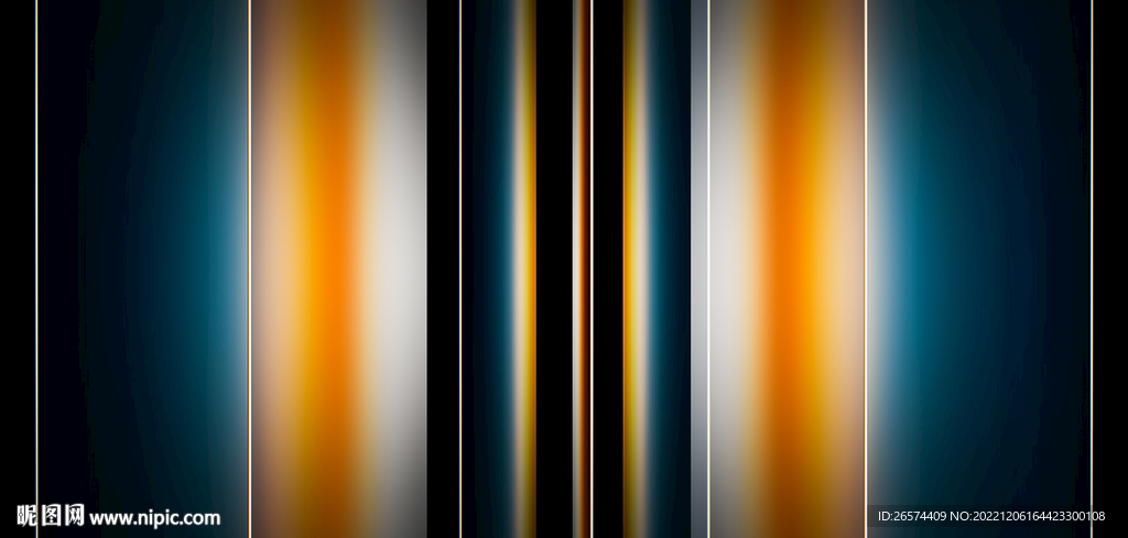 墨绿色橙色背景