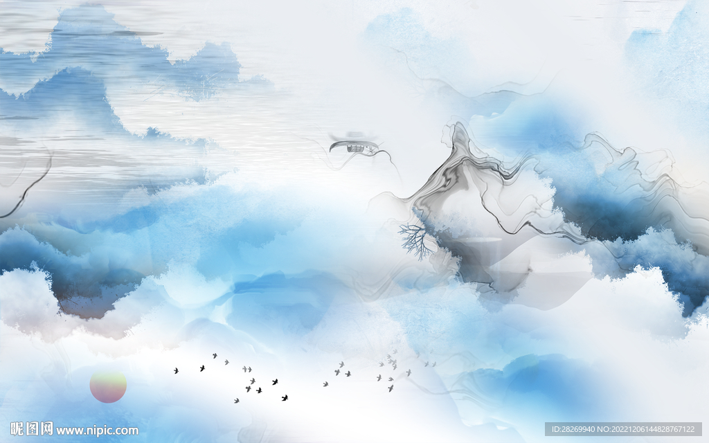 水墨山水 