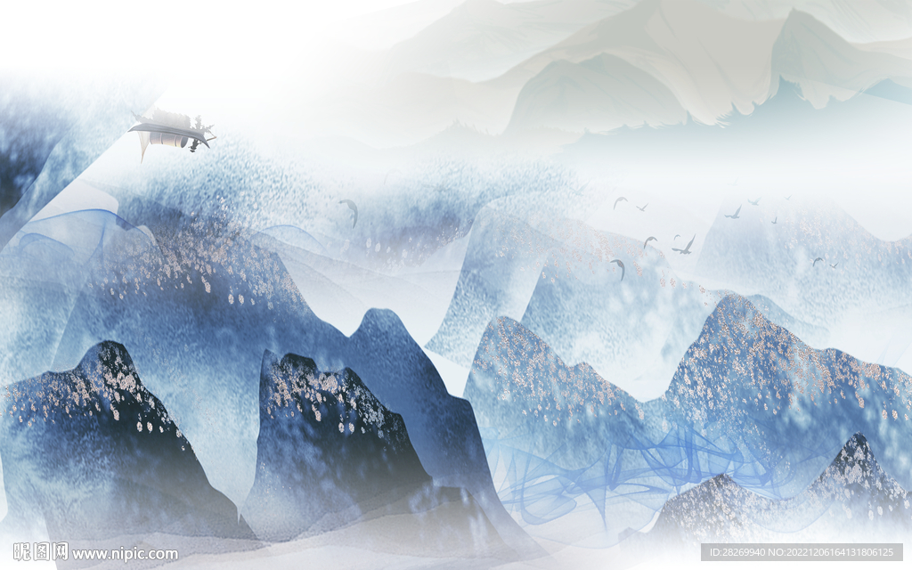 水墨山水 