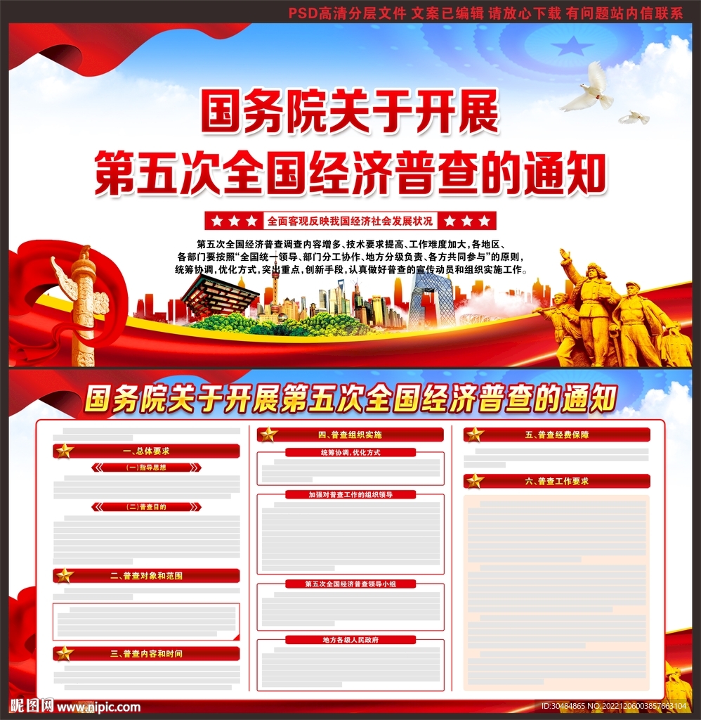 关于开展第五次全国经济普查的通