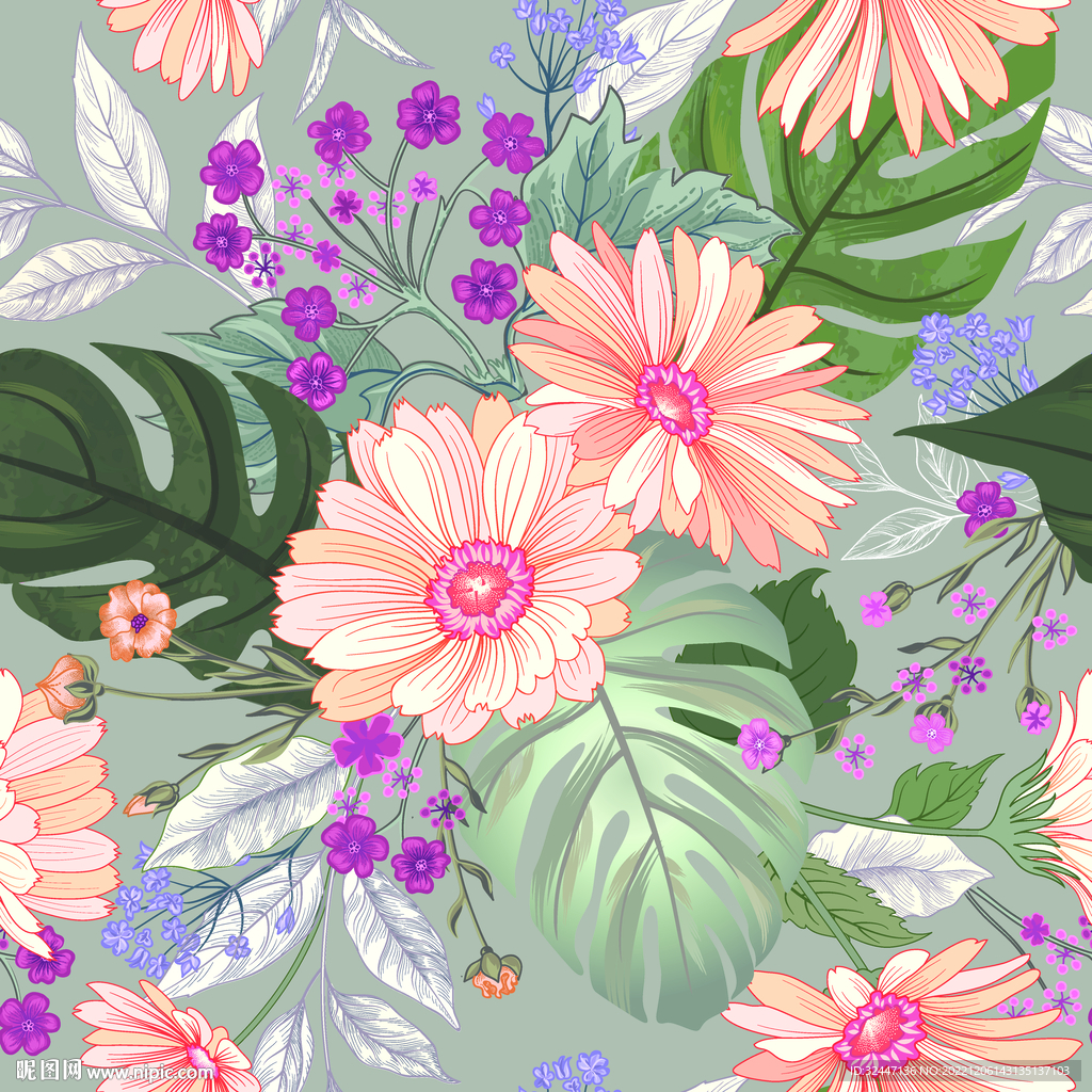 热带叶子花
