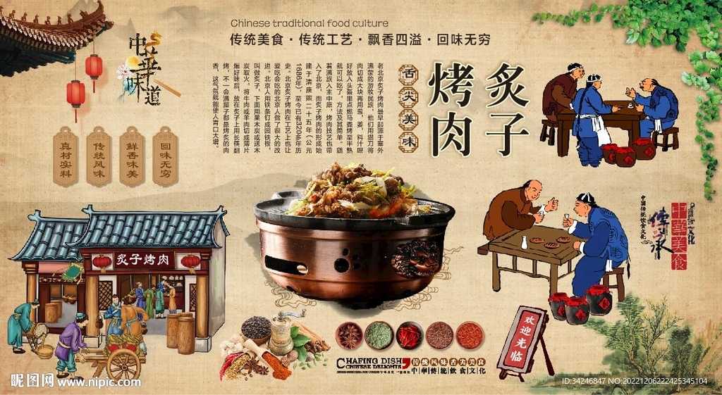 炙子烤肉 
