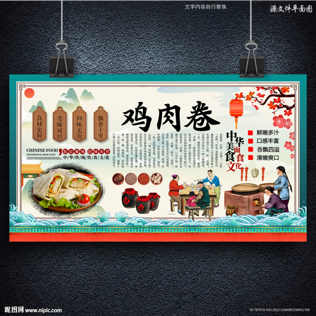 鸡肉卷