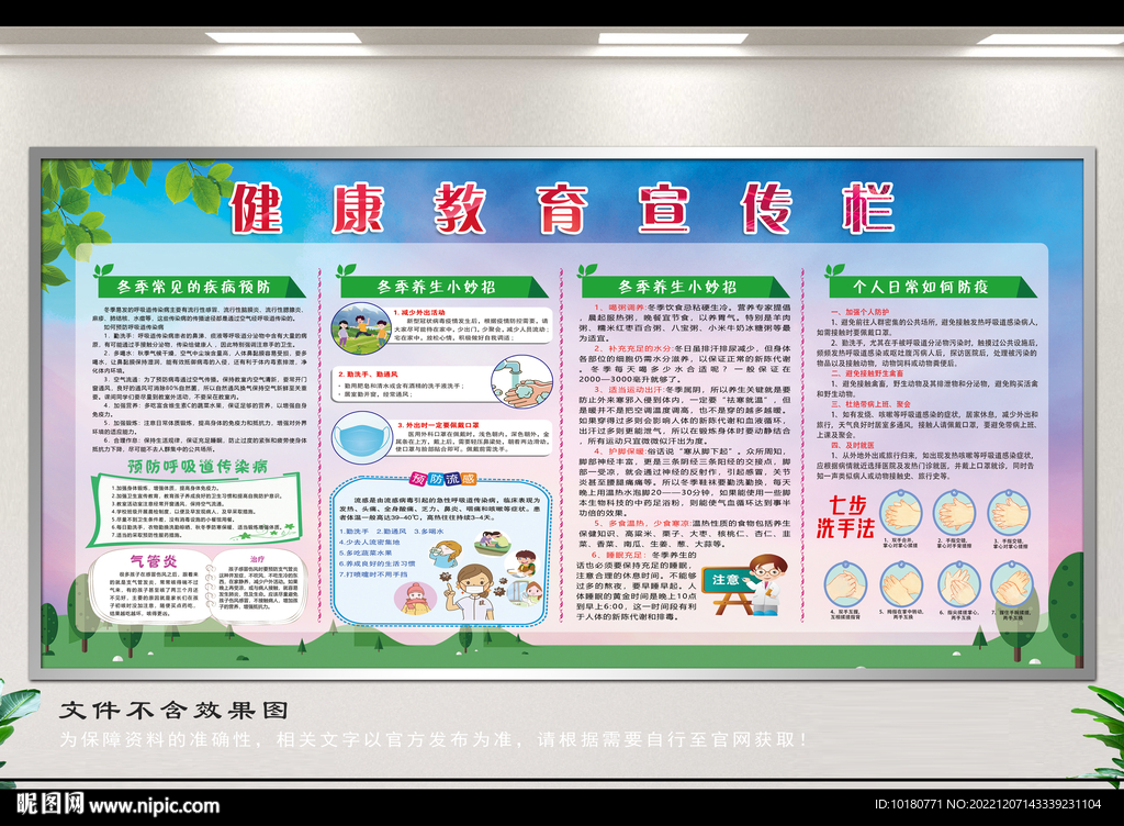 健康教育宣传栏