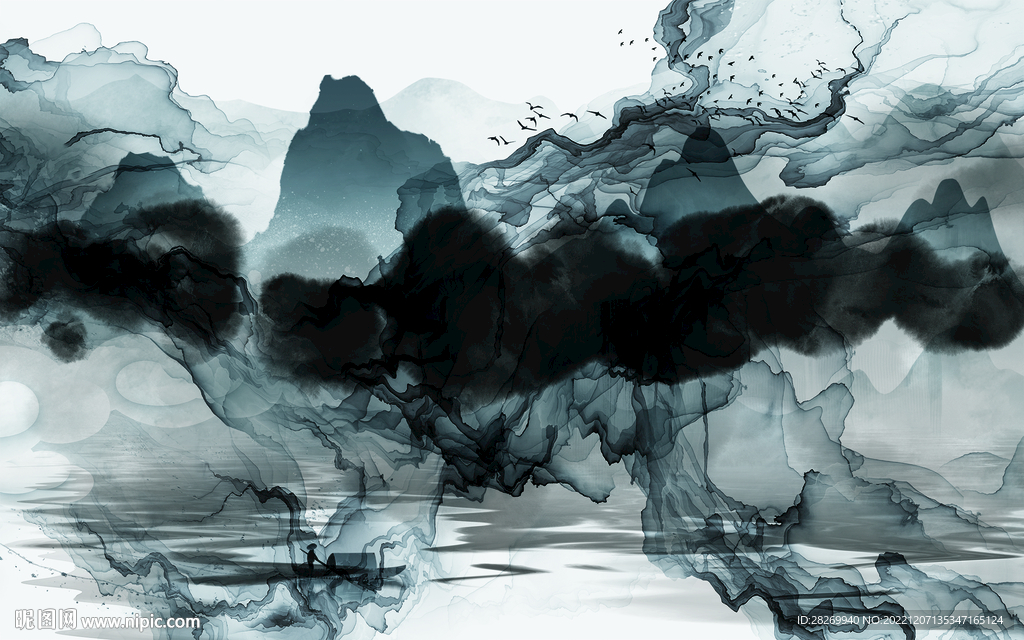 水墨山水