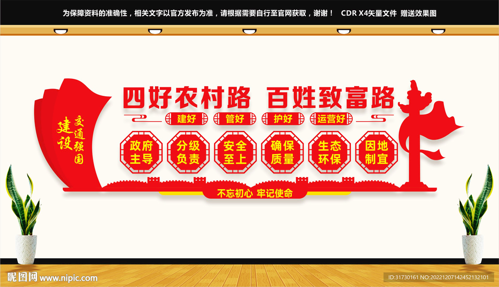 四好农村路文化墙