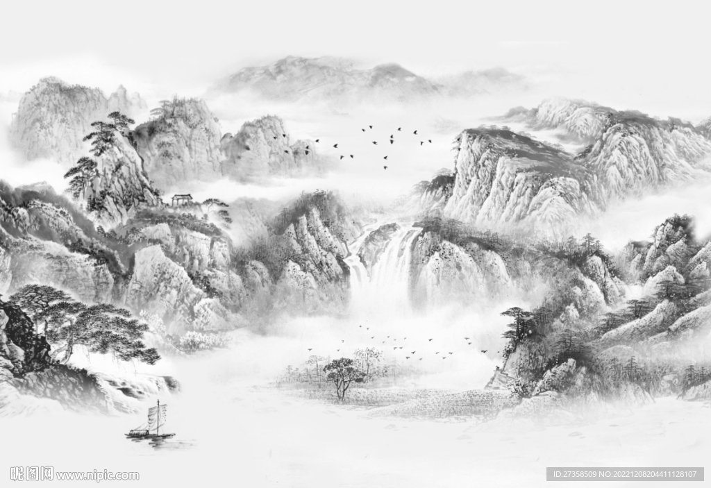 山水画