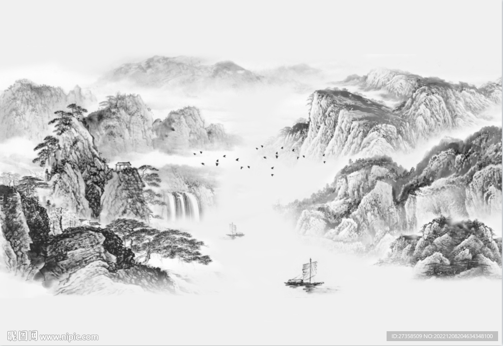 山水画