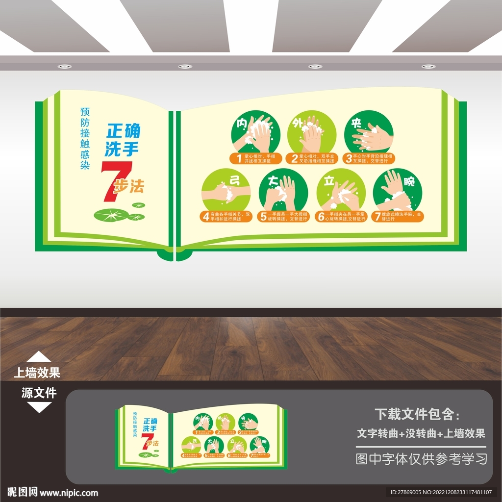 7步洗手法