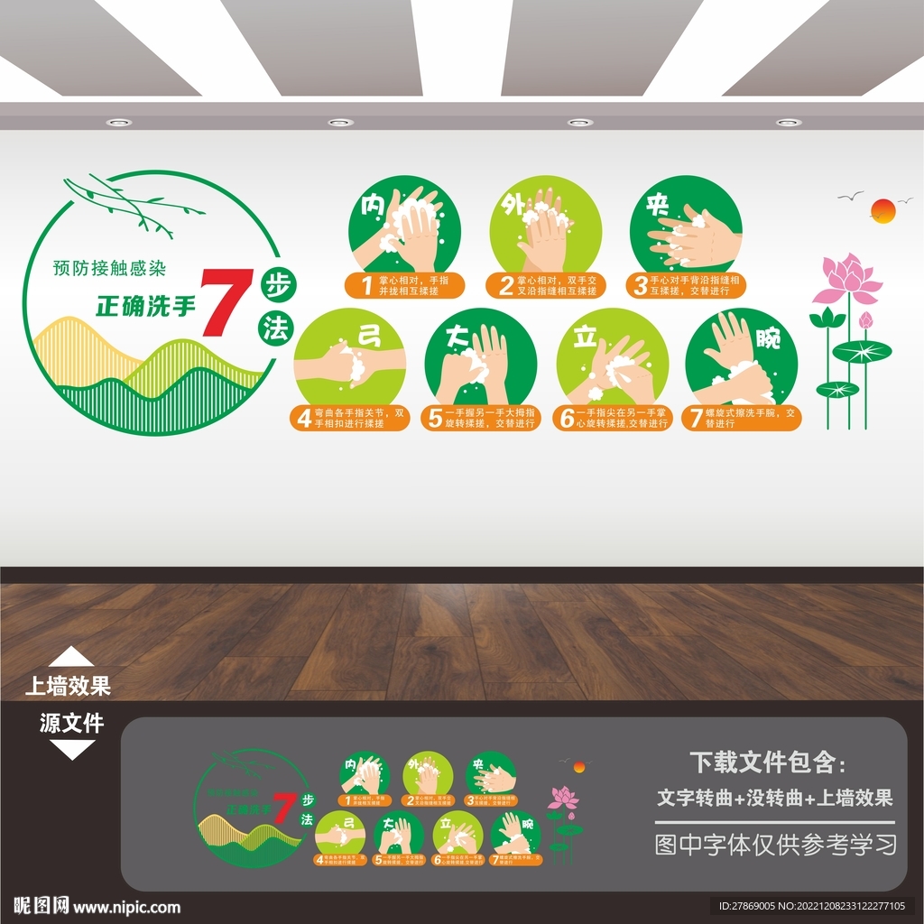 7步洗手法