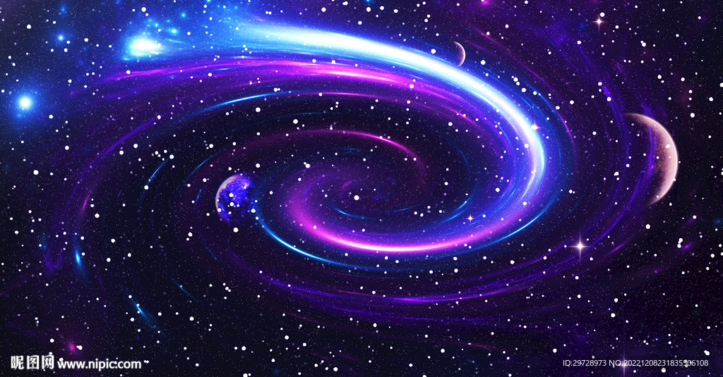 宇宙漩涡星空星系