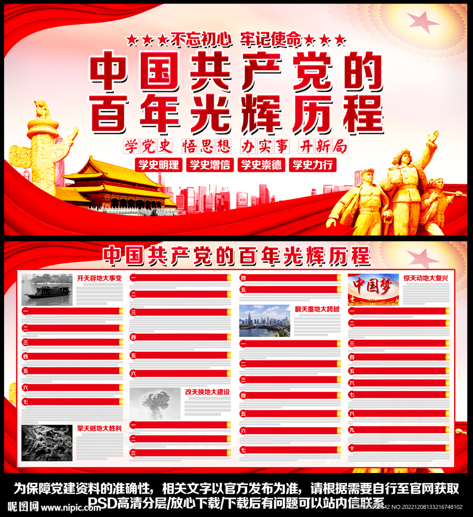 党的百年历程