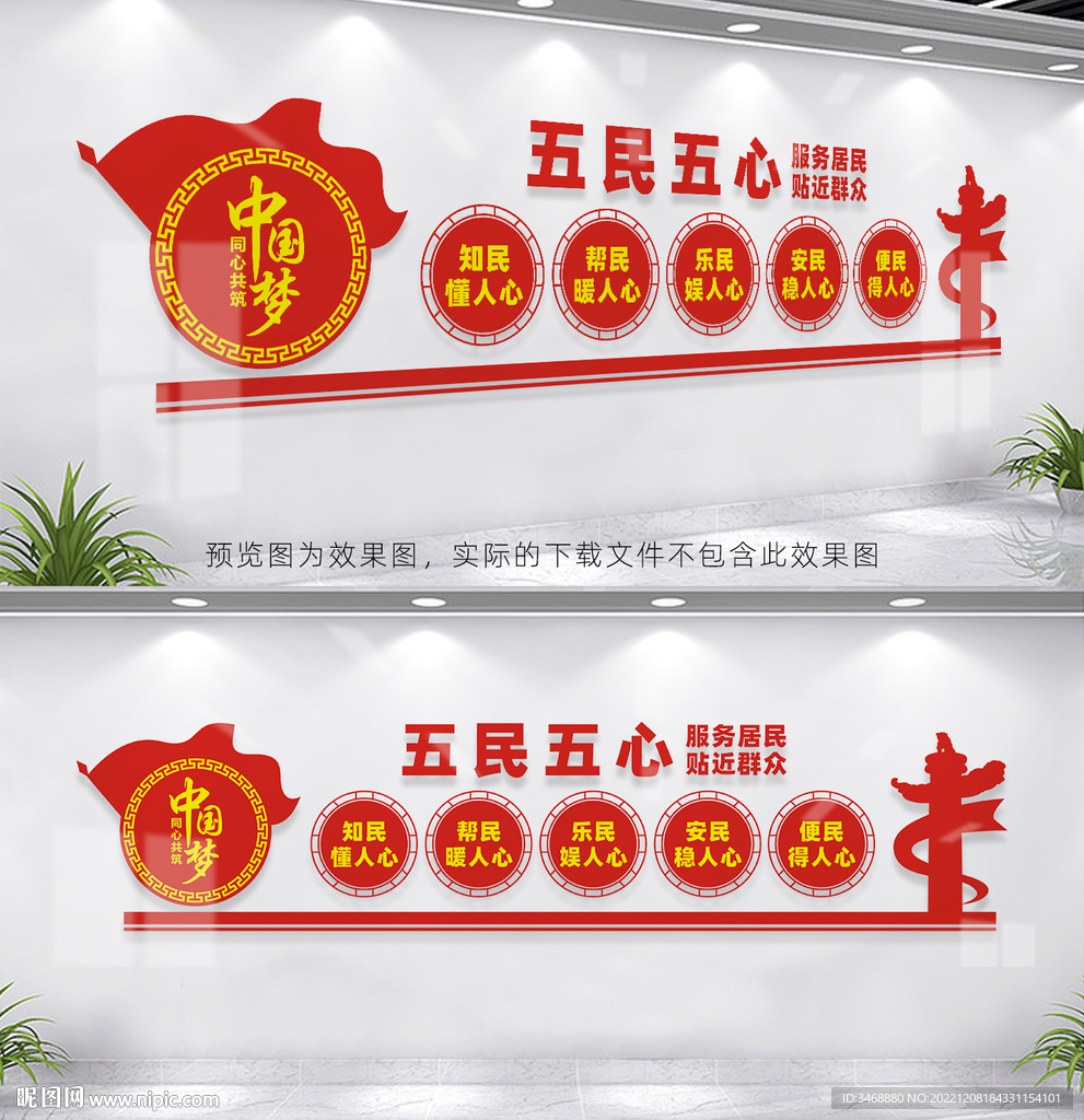 五民五心社区党建