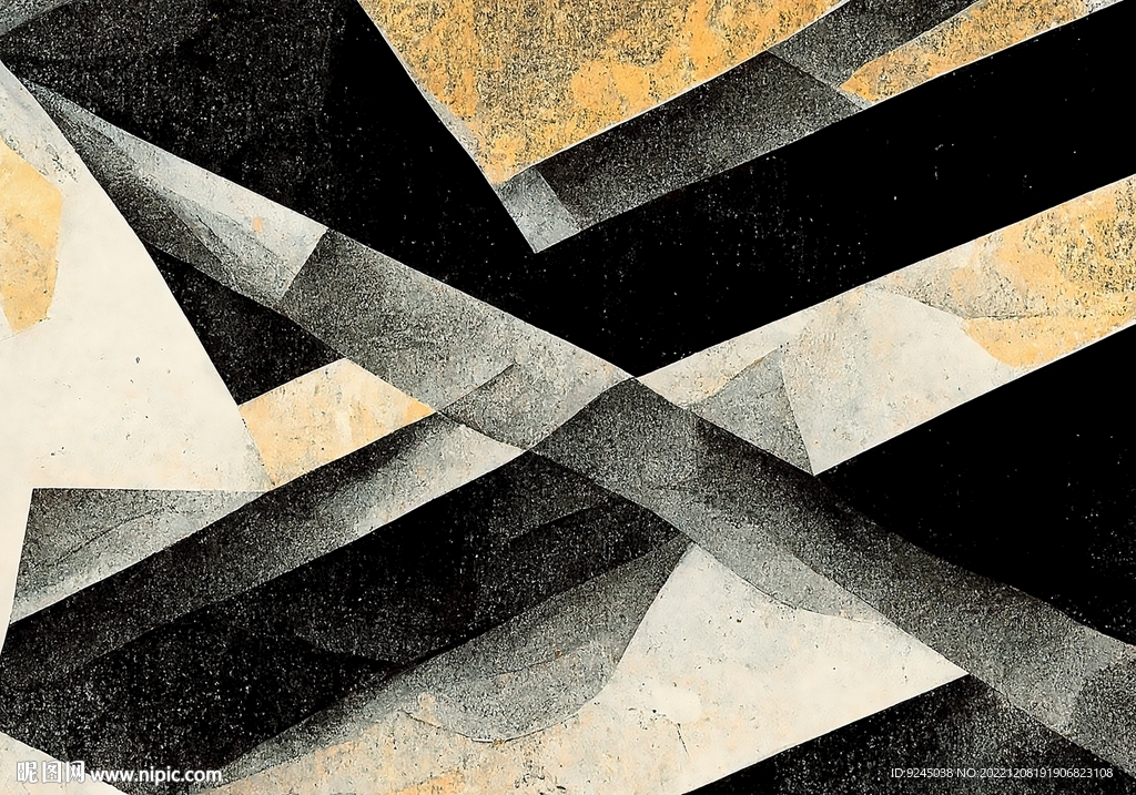 现代简约抽象几何复古地毯地垫