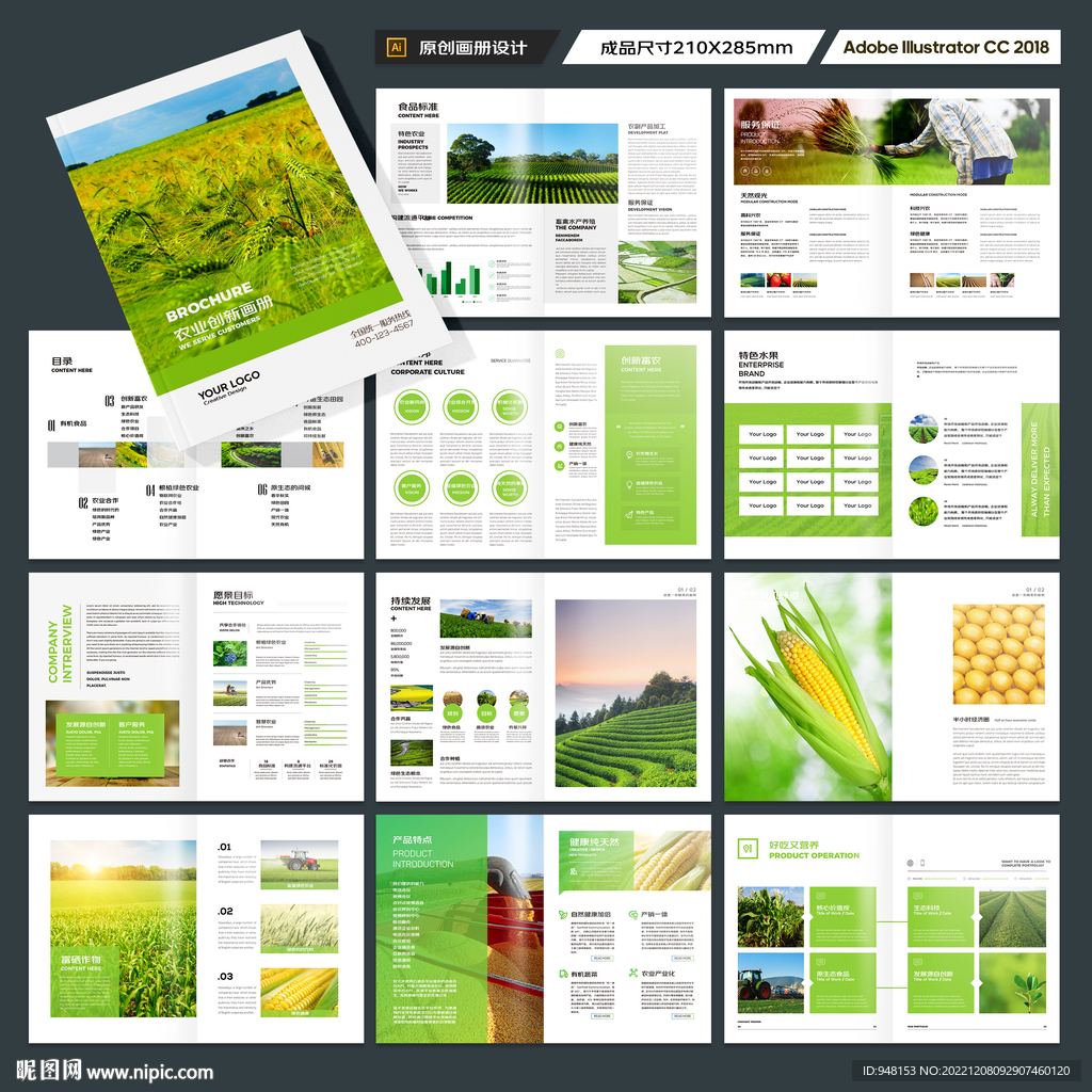 农产品画册