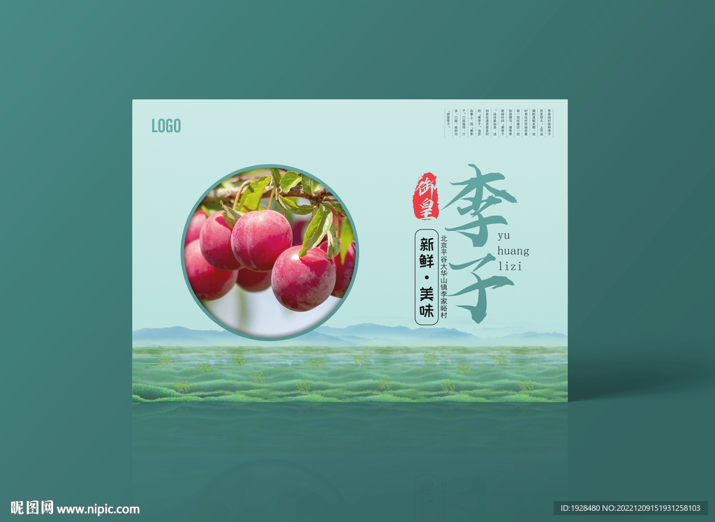 李子包装盒