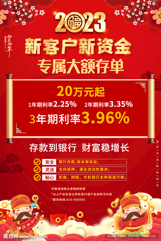 金融理财海报