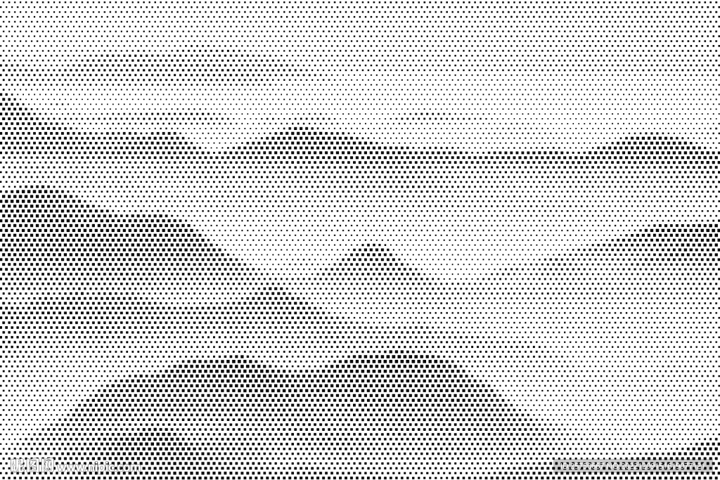 点状山