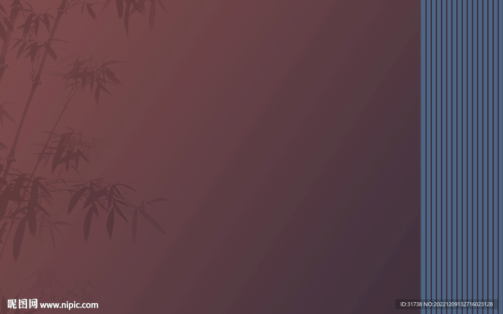 新中式山水画护墙板背景墙