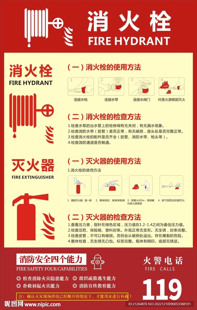 消火栓 灭火器标识