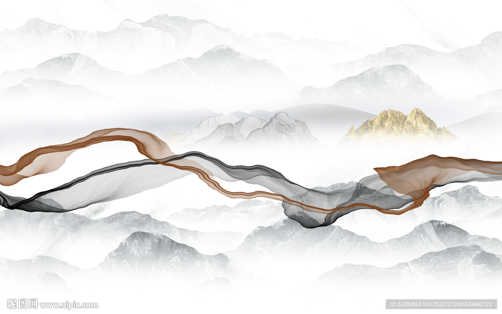 人气 新上架山水画 tIF分层