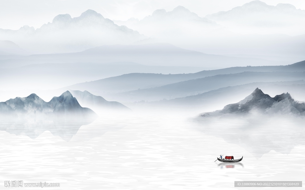 意境 沙发最新山水 Tif分层