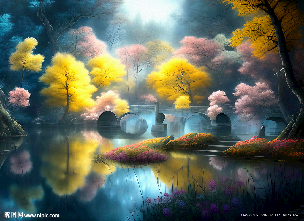 风景油画