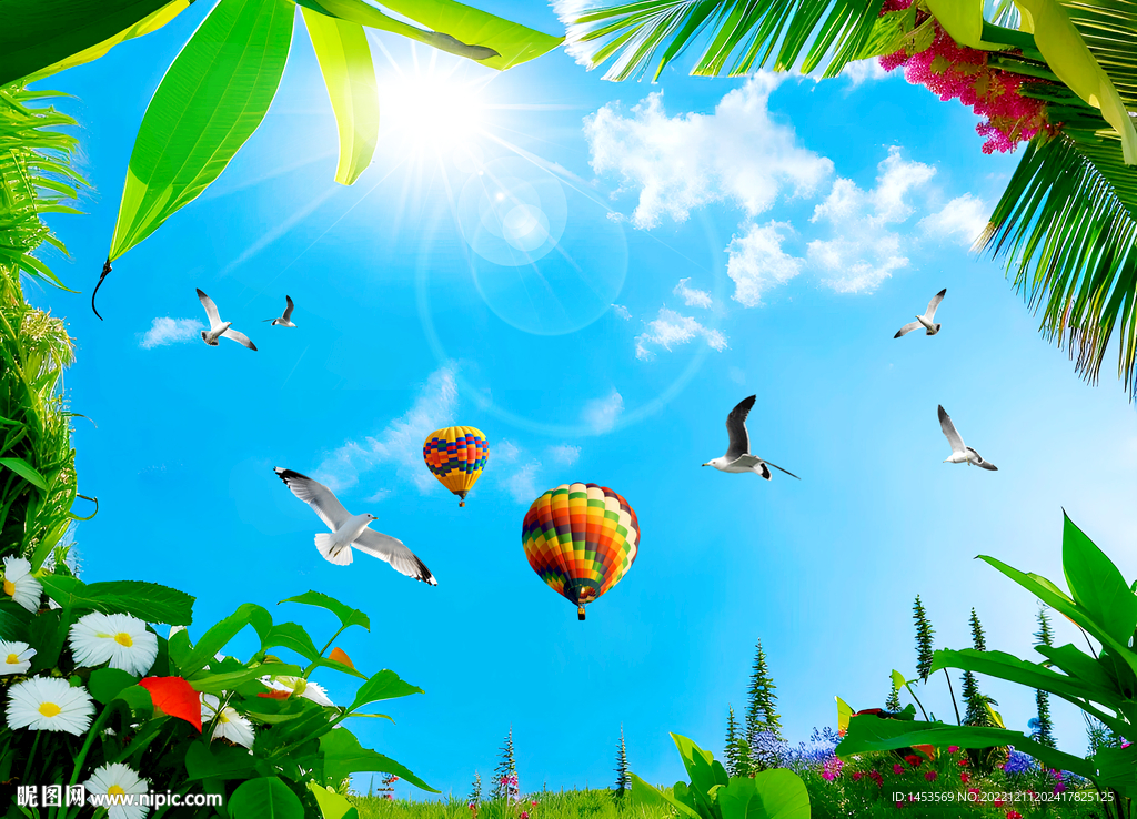 蓝天白云软膜天花