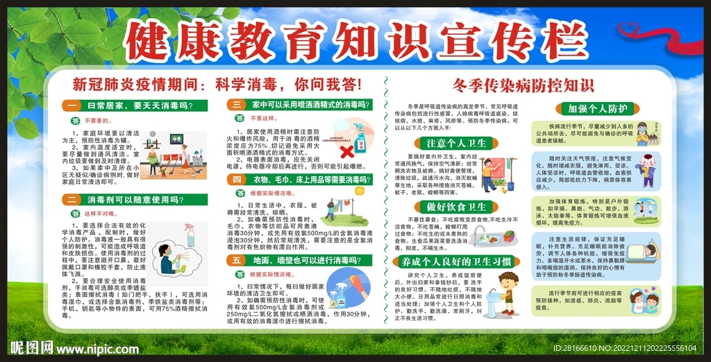 健康教育宣传栏