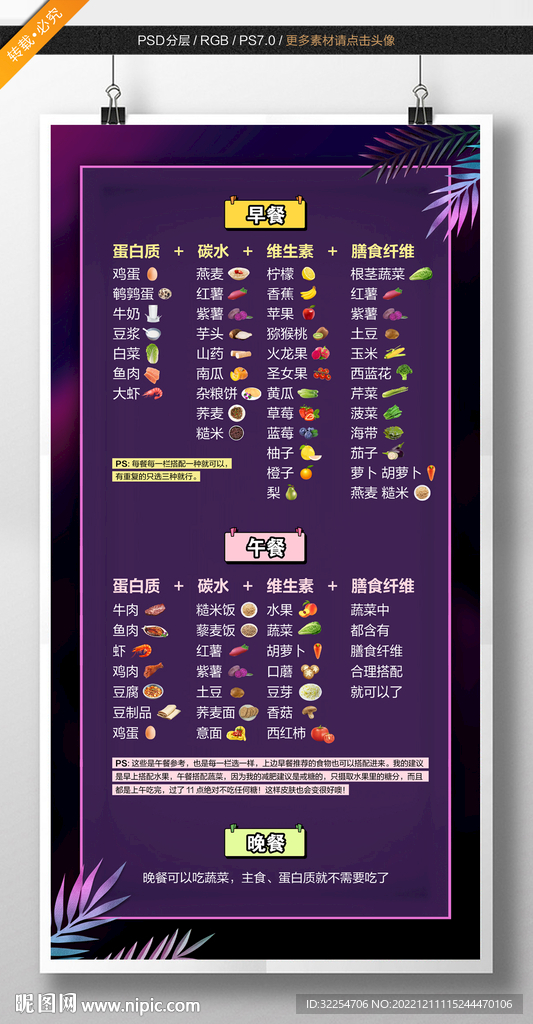 减肥食谱