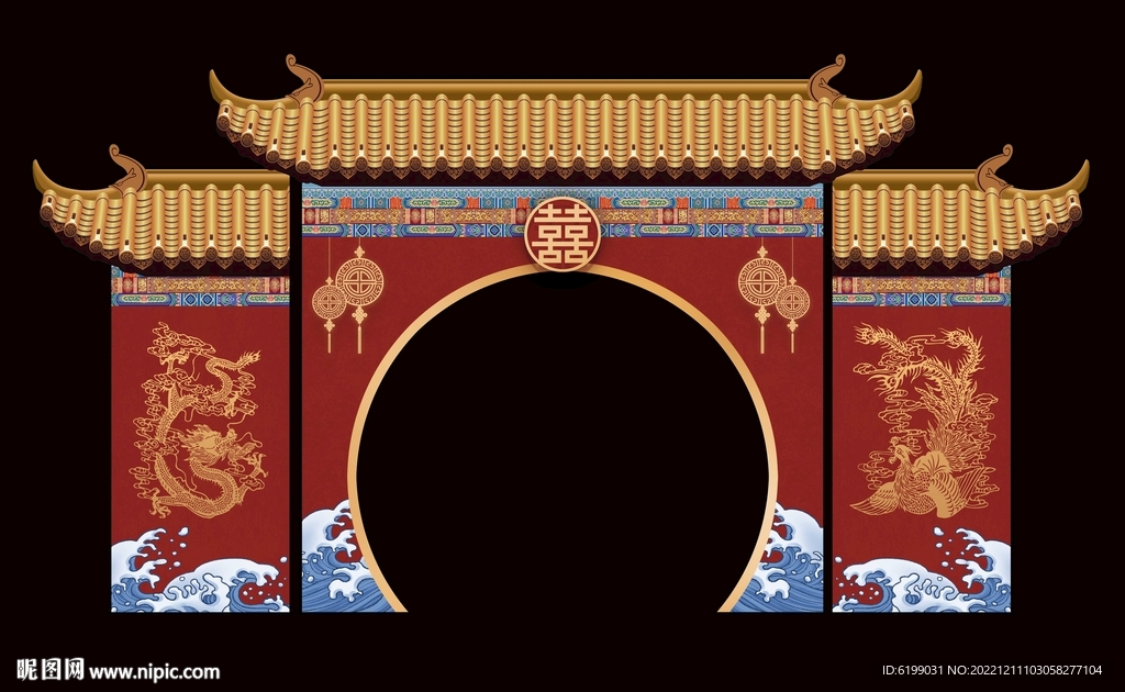 结婚大门