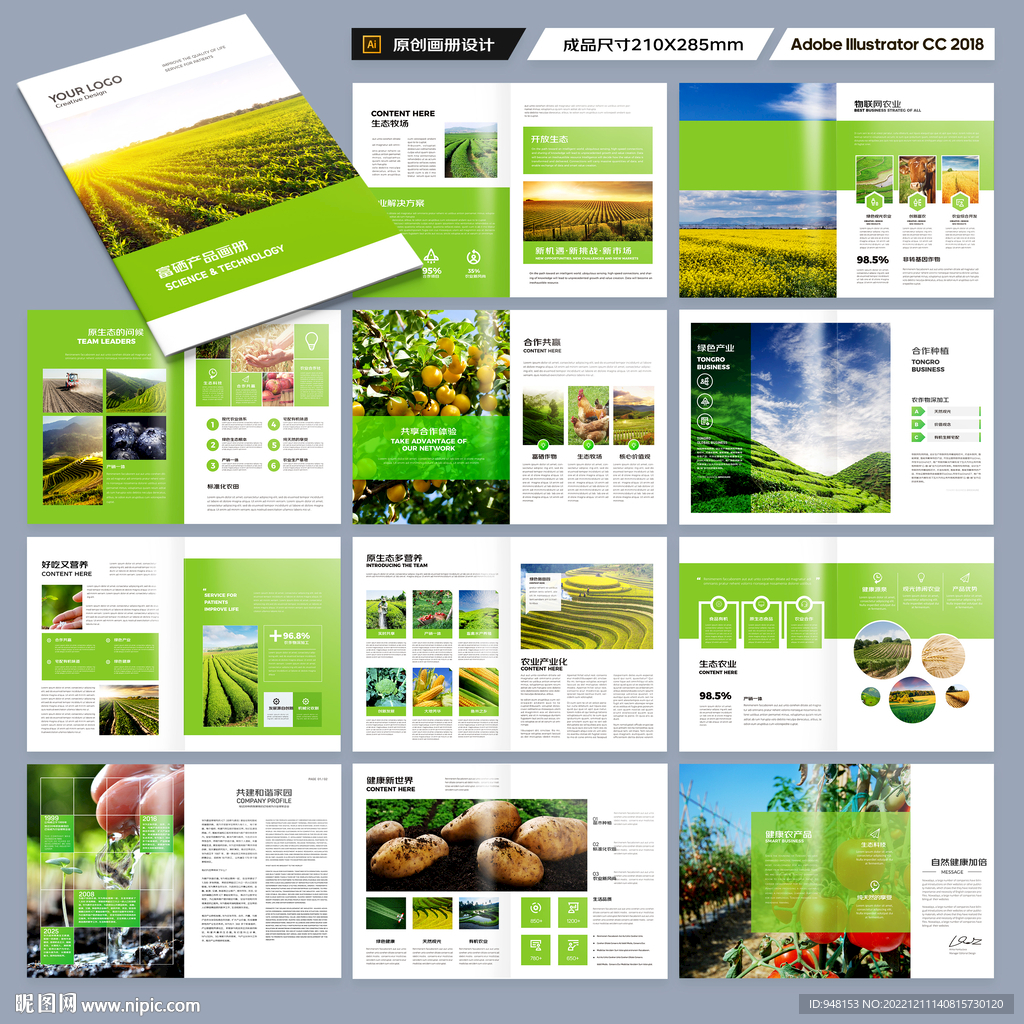 农产品画册
