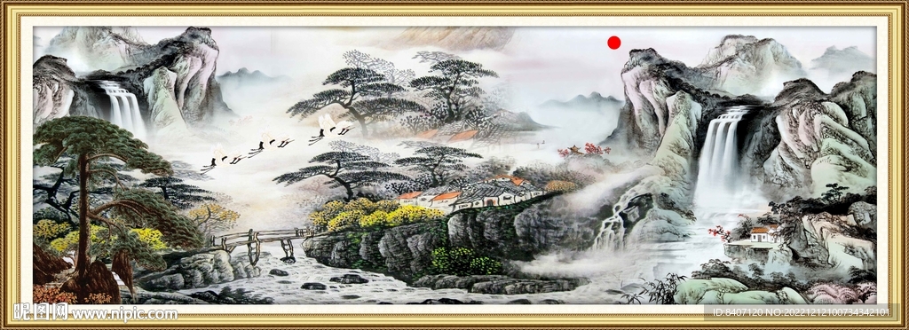 山水画