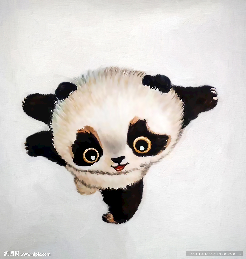 大熊猫壁画