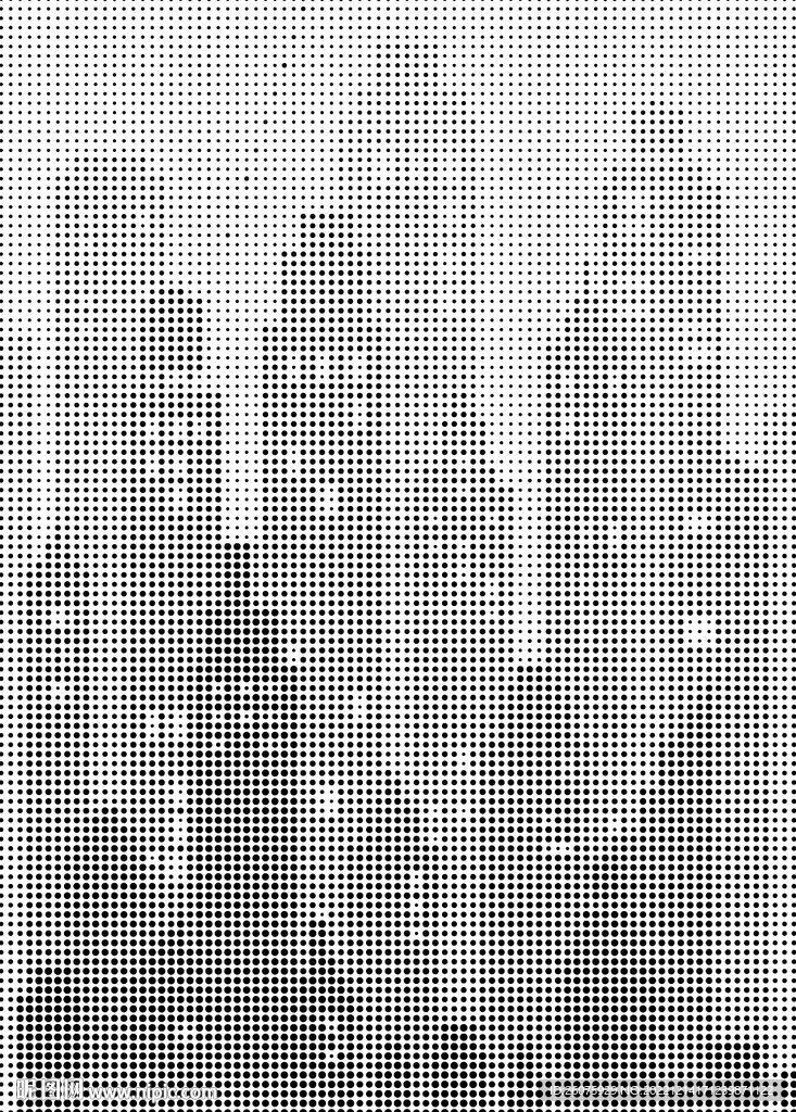 城市剪影穿孔板