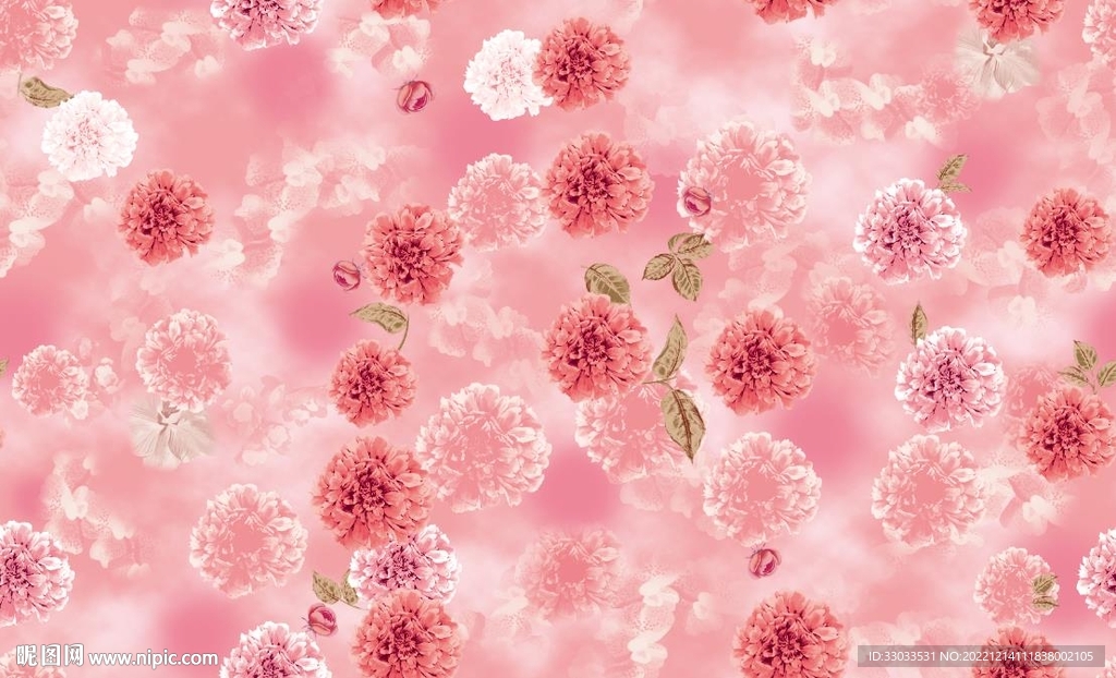 手绘花