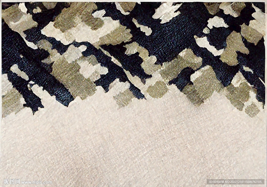 现代简约抽象几何复古客厅地毯